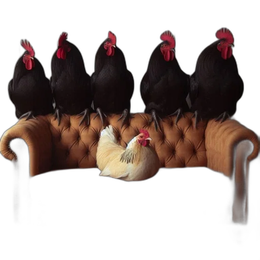 furniture, crown, food, animal, 3d render, concept art, photorealistic, large transparent PNG cut-out