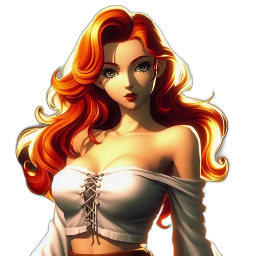 dress, fantasy art, concept art, comic book art, pixel art, golden, female, animated transparent PNG cut-out