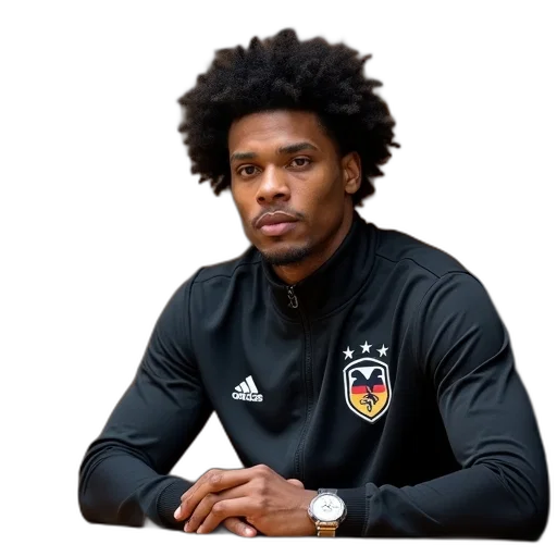 staff, jacket, face, hair transparent PNG cut-out