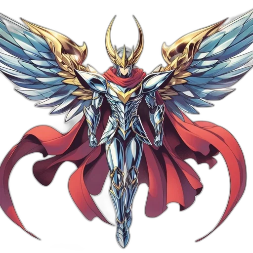 sword, weapon, dragon, concept art, fantasy art, pixel art, anime, imposing transparent PNG cut-out