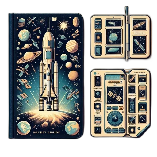 concept art, outer space, book, cover, featuring, space, launch, interactive transparent PNG cut-out