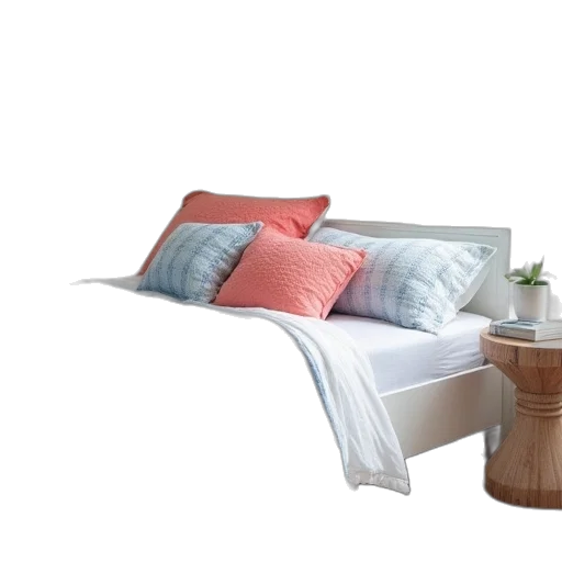 furniture, 3d render, photorealistic, pastel, earth tones, monochrome, colorful, coastal transparent PNG cut-out