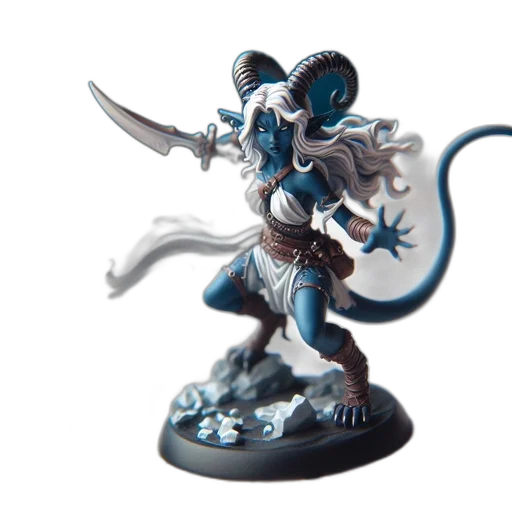 staff, dragon, concept art, fantasy art, 3d render, blue, detailed, miniature transparent PNG cut-out