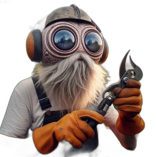 staff, mask, weapon, creature, concept art, 3d render, photorealistic, fantasy art transparent PNG cut-out
