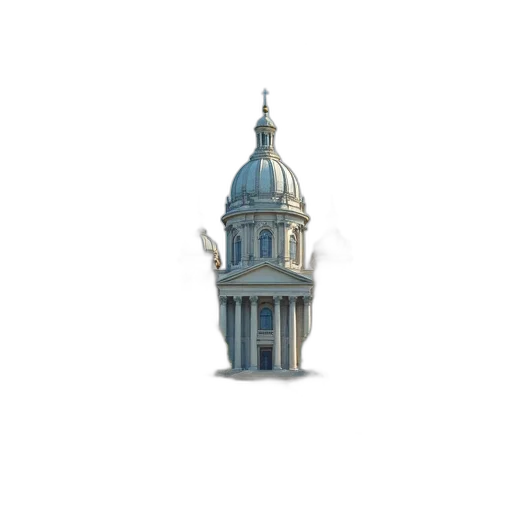 building, crown, hat, dress, 3d render, concept art, pixel art, photorealistic transparent PNG cut-out