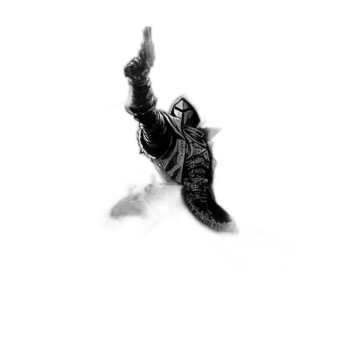dragon, sword, weapon, staff, comic book art, concept art, fantasy art, pixel art transparent PNG cut-out