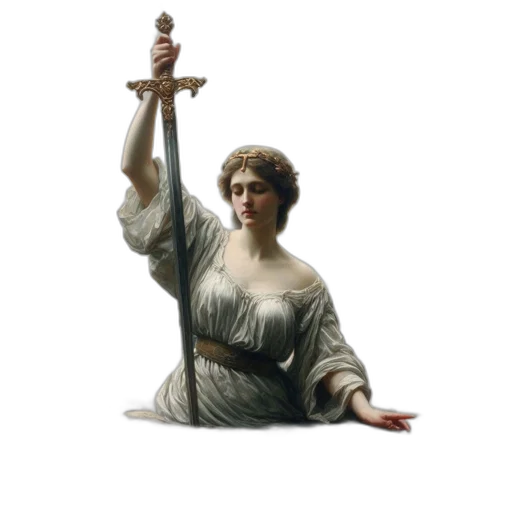 staff, sword, weapon, dress, concept art, pixel art, fantasy art, oil painting transparent PNG cut-out