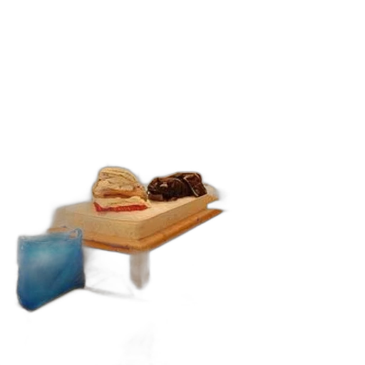 food, furniture, jewelry, robot, 3d render, concept art, photorealistic, vaporwave transparent PNG cut-out