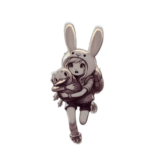 animal, creature, robot, weapon, concept art, pixel art, 3d render, cartoon transparent PNG cut-out