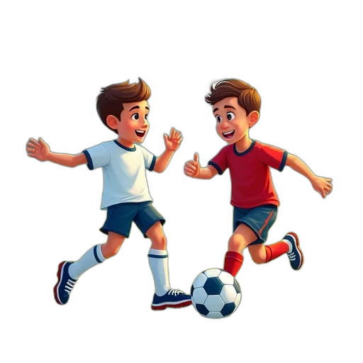 cartoon, 3d render, pixel art, concept art transparent PNG cut-out