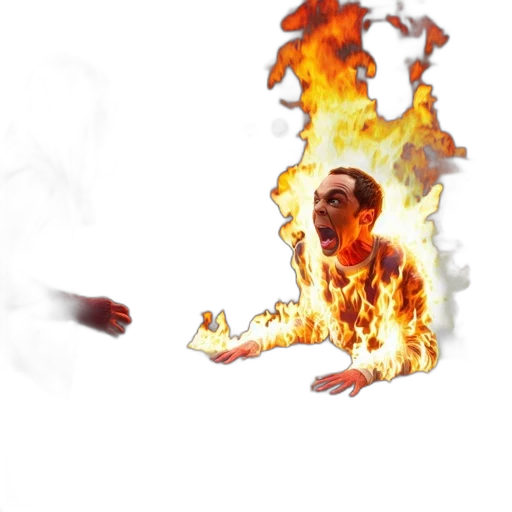 dragon, jacket, weapon, creature, concept art, fire, man, enveloped transparent PNG cut-out