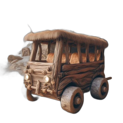 car, furniture, weapon, concept art, 3d render, photorealistic, fantasy art, fog transparent PNG cut-out