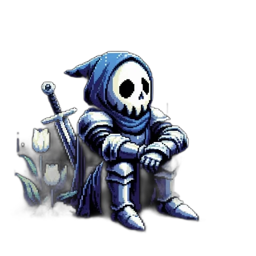 staff, sword, mask, weapon, pixel art, concept art, fantasy art, comic book art transparent PNG cut-out