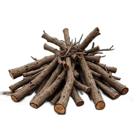 food, tree, staff, crown, earth tones, pile, dry, brown transparent PNG cut-out