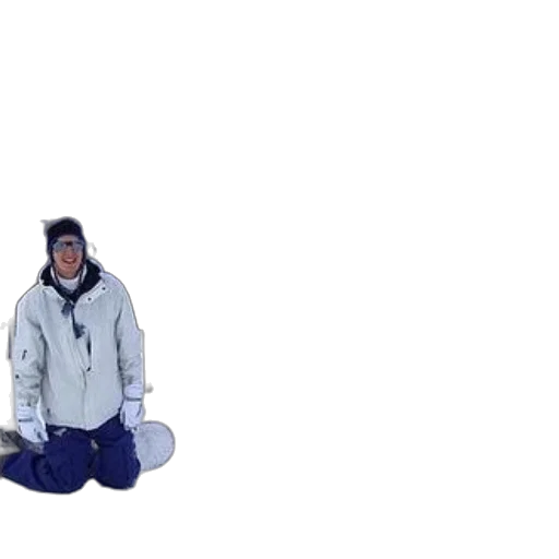 jacket, creature, face, hat, 3d render, concept art, snow, outer space transparent PNG cut-out