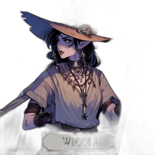 hat, staff, weapon, crown, watercolor, fantasy art, concept art, pixel art transparent PNG cut-out