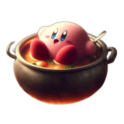 food, animal, creature, weapon, 3d render, concept art, large, round transparent PNG cut-out