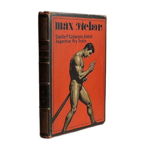 book, displayed, cover, shows, image, max, weber transparent PNG cut-out