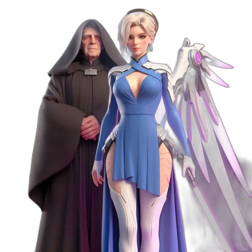 concept art, fantasy art, 3d render, pixel art, grand, hall, trio, stands transparent PNG cut-out
