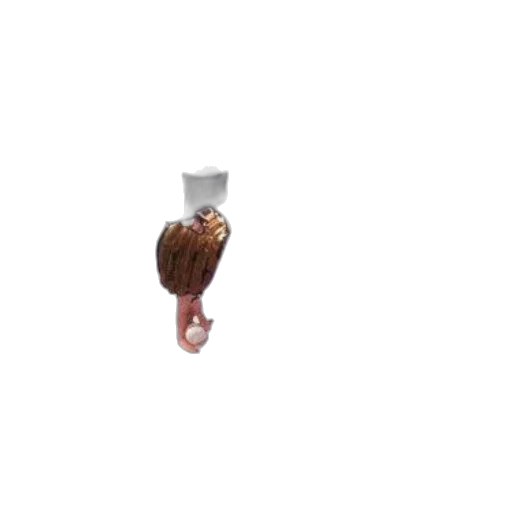 hair, food, umbrella, staff, 3d render, pixel art, concept art, photorealistic transparent PNG cut-out