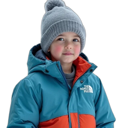jacket, hat, north, face, infant, baby, boys, glacier transparent PNG cut-out