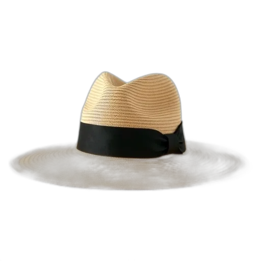 hat, crown, jewelry, mask, 3d render, beige, straw, black transparent PNG cut-out