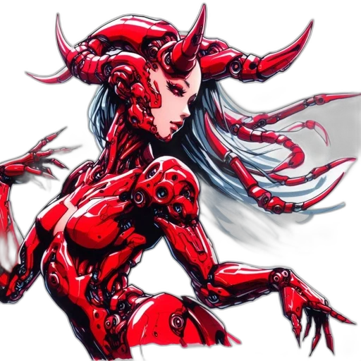 dragon, creature, concept art, comic book art, fantasy art, pixel art, red, anthropomorphic transparent PNG cut-out
