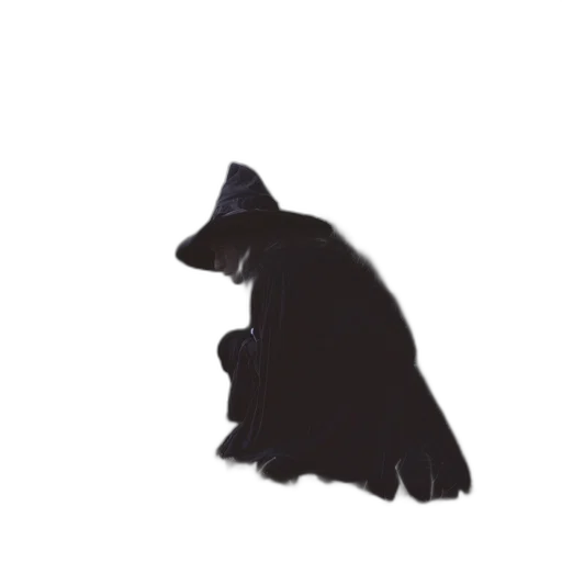animal, staff, creature, hat, concept art, pixel art, photorealistic, 3d render transparent PNG cut-out