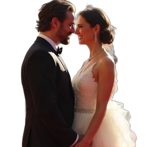 dress, crown, person, los, premiere, their, new, movie transparent PNG cut-out