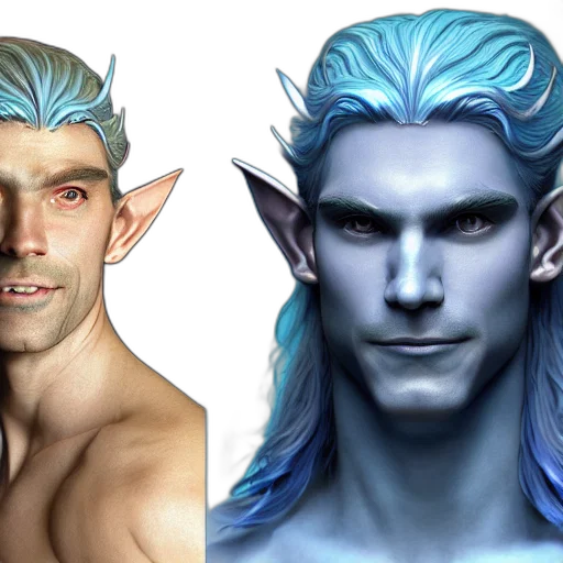 fantasy art, concept art, photorealistic, 3d render transparent PNG cut-out