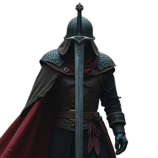 sword, weapon, staff, mask, concept art, 3d render, fantasy art, photorealistic transparent PNG cut-out