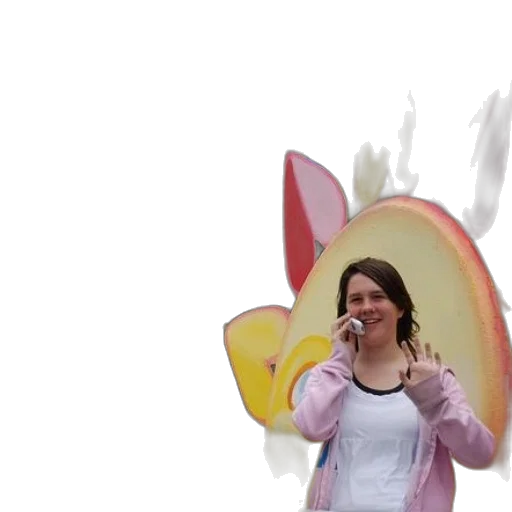 jacket, creature, animal, staff, concept art, pastel, woman, parade transparent PNG cut-out