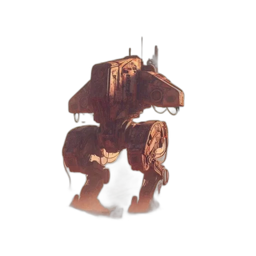 robot, creature, animal, weapon, concept art, 3d render, pixel art, fantasy art transparent PNG cut-out