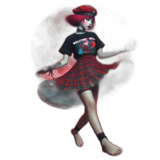 dress, staff, hat, concept art, fantasy art, 3d render, pixel art, red transparent PNG cut-out