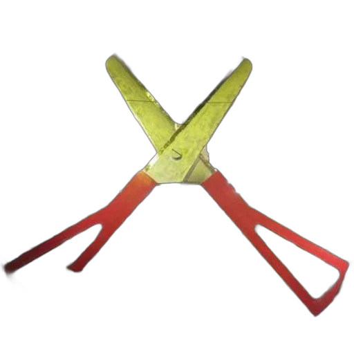 staff, weapon, umbrella, sword, neon, large, pair, red transparent PNG cut-out