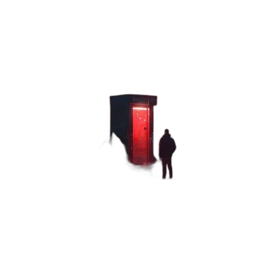 robot, furniture, building, jacket, pixel art, 3d render, concept art, cyberpunk transparent PNG cut-out