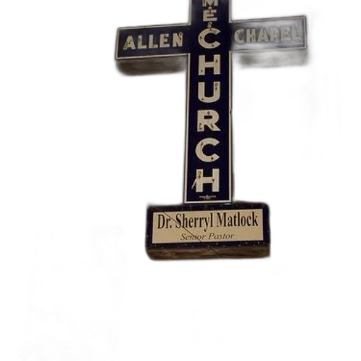jewelry, weapon, large, blue, cross, words, allen, chapel transparent PNG cut-out