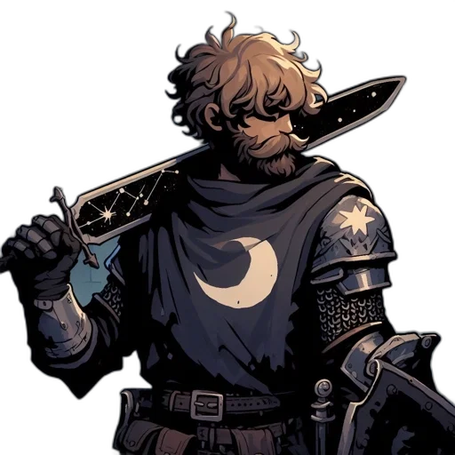 staff, sword, weapon, comic book art, concept art, fantasy art, pixel art, dark transparent PNG cut-out