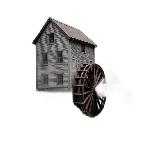 building, furniture, weapon, hair, 3d render, concept art, photorealistic, pixel art transparent PNG cut-out