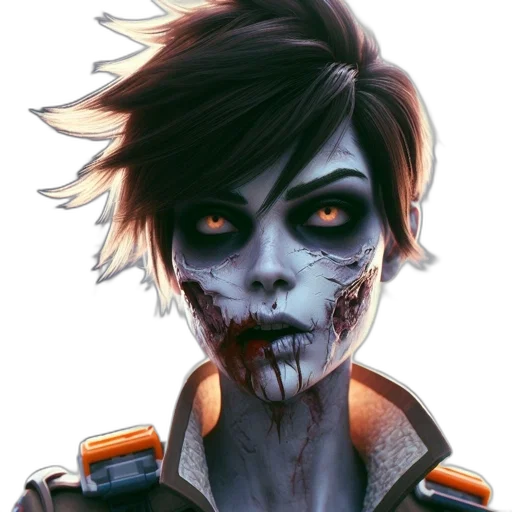 face, mask, concept art, cyberpunk, comic book art, fantasy art, dark, close-up transparent PNG cut-out