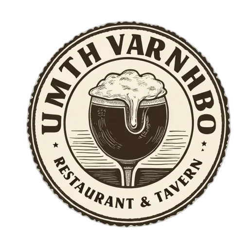 logo, varners, restaurant, tavern transparent PNG cut-out