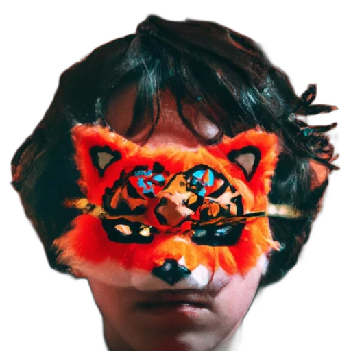 mask, animal, face, creature transparent PNG cut-out