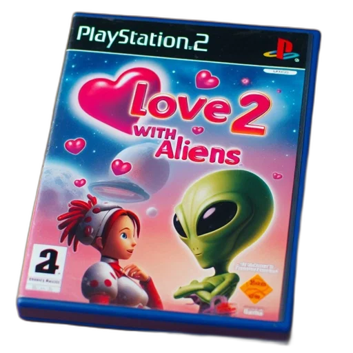 concept art, playstation, game, case, displays, called, love, aliens transparent PNG cut-out