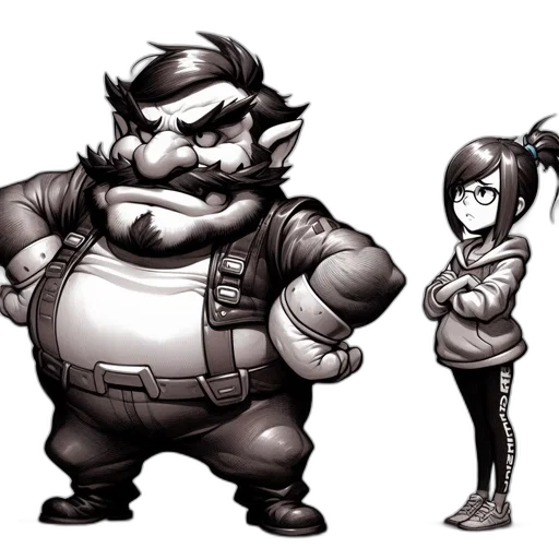 staff, weapon, concept art, comic book art, pixel art, cartoon, monochrome, dark transparent PNG cut-out