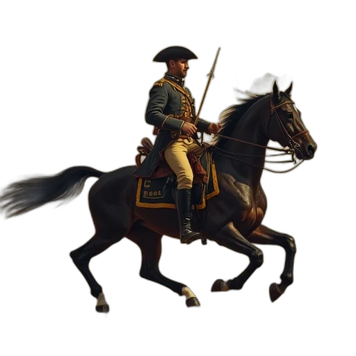staff, hat, jacket, weapon transparent PNG cut-out