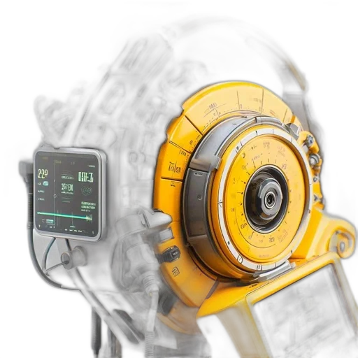 robot, mask, 3d render, photorealistic, complex, futuristic, device, large transparent PNG cut-out