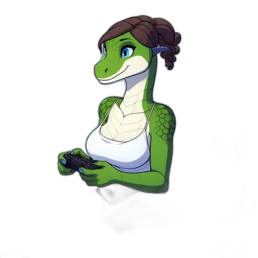 staff, dragon, creature, animal, concept art, pixel art, fantasy art, 3d render transparent PNG cut-out