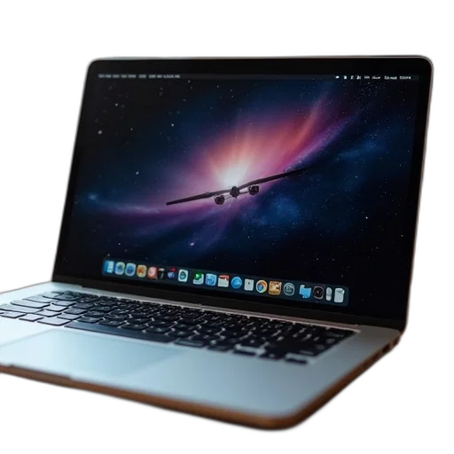 crown, weapon, 3d render, sleek, silver, laptop, black, screen transparent PNG cut-out