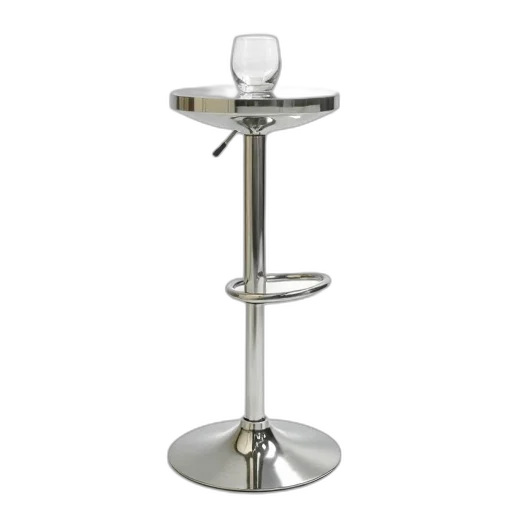 furniture, staff, jewelry, 3d render, modern, bar, stool, shiny transparent PNG cut-out