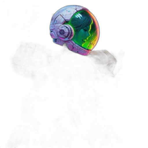 umbrella, weapon, jewelry, hat, concept art, 3d render, photorealistic, vaporwave transparent PNG cut-out